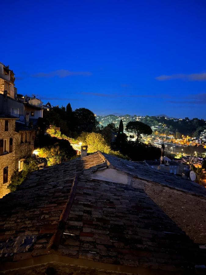 Bed & Breakfast Les Hauts De Cagnes Vue Mer Et Montagne Apartment Exterior photo